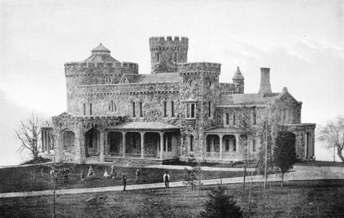 Plate from album ''Villas on the Hudson. A Collection of Photolithographs of Thirty-one Country Residences''