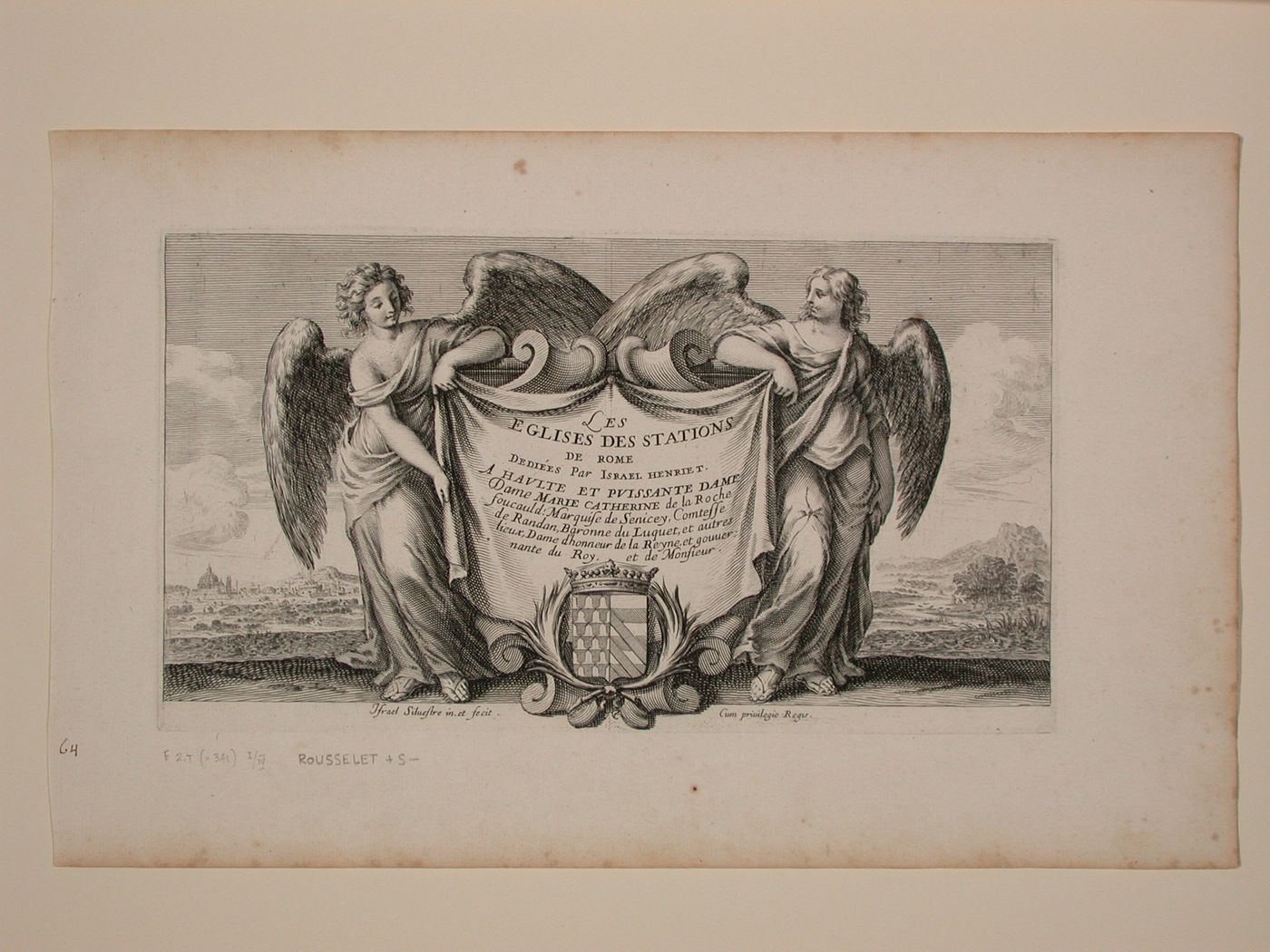 Title page for Les églises des stations de Rome