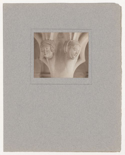 Plate from portfolio ''York Minster Chapter House''