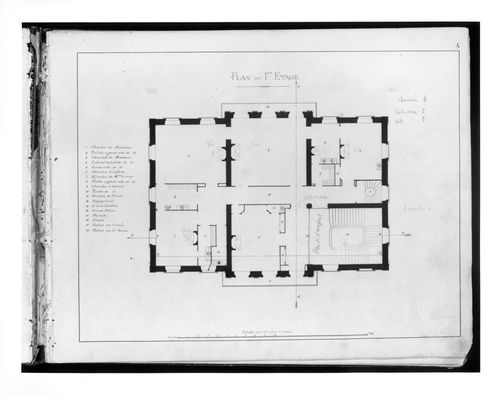 Hotel Eugene Cormouls Houles -1st floor plan