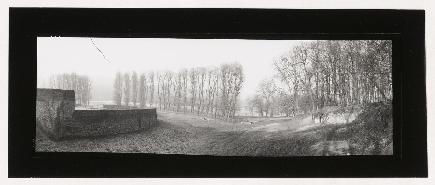 View of the gardens at Marly-le-Roi, France