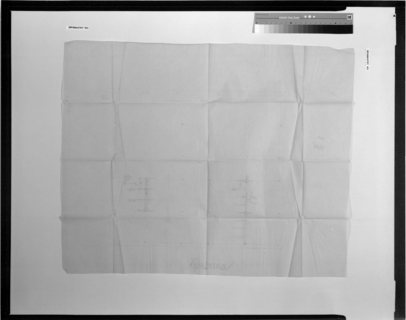 Fidelity Trust Building, Tacoma: Partial framing plan