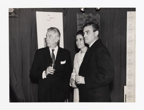 Photograph of Amancio Wiliams, Señor and Señora Sastre