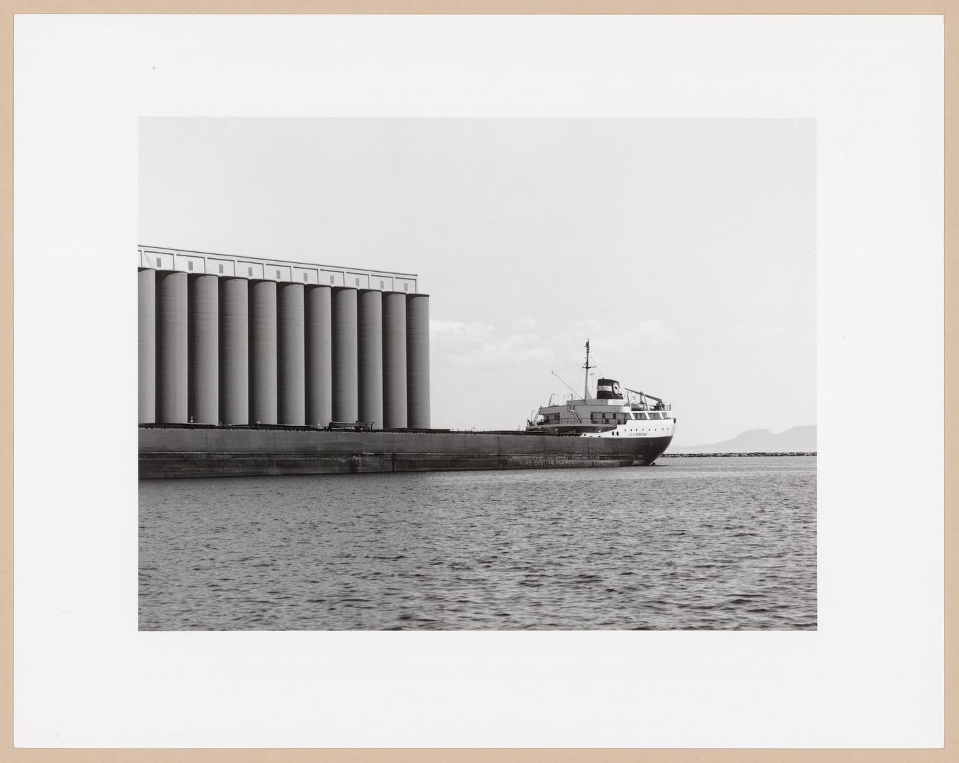 Grain elevators, Richardson Terminals Ltd., Thunder Bay, Ontario, from the series The Forms of Canadian Industrial Architecture