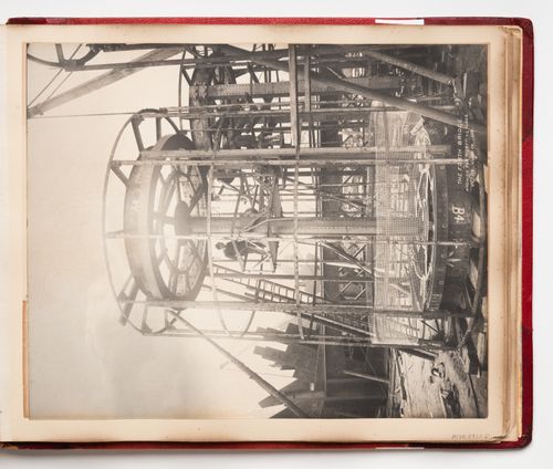View of the Forth Bridge under construction, Firth of Forth, Scotland, United Kingdom