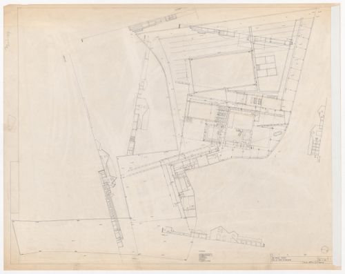 Floor plan and sections for Casa J. M. Teixeira, Quinta do Forno, Briteiros - Guimarães, Portugal