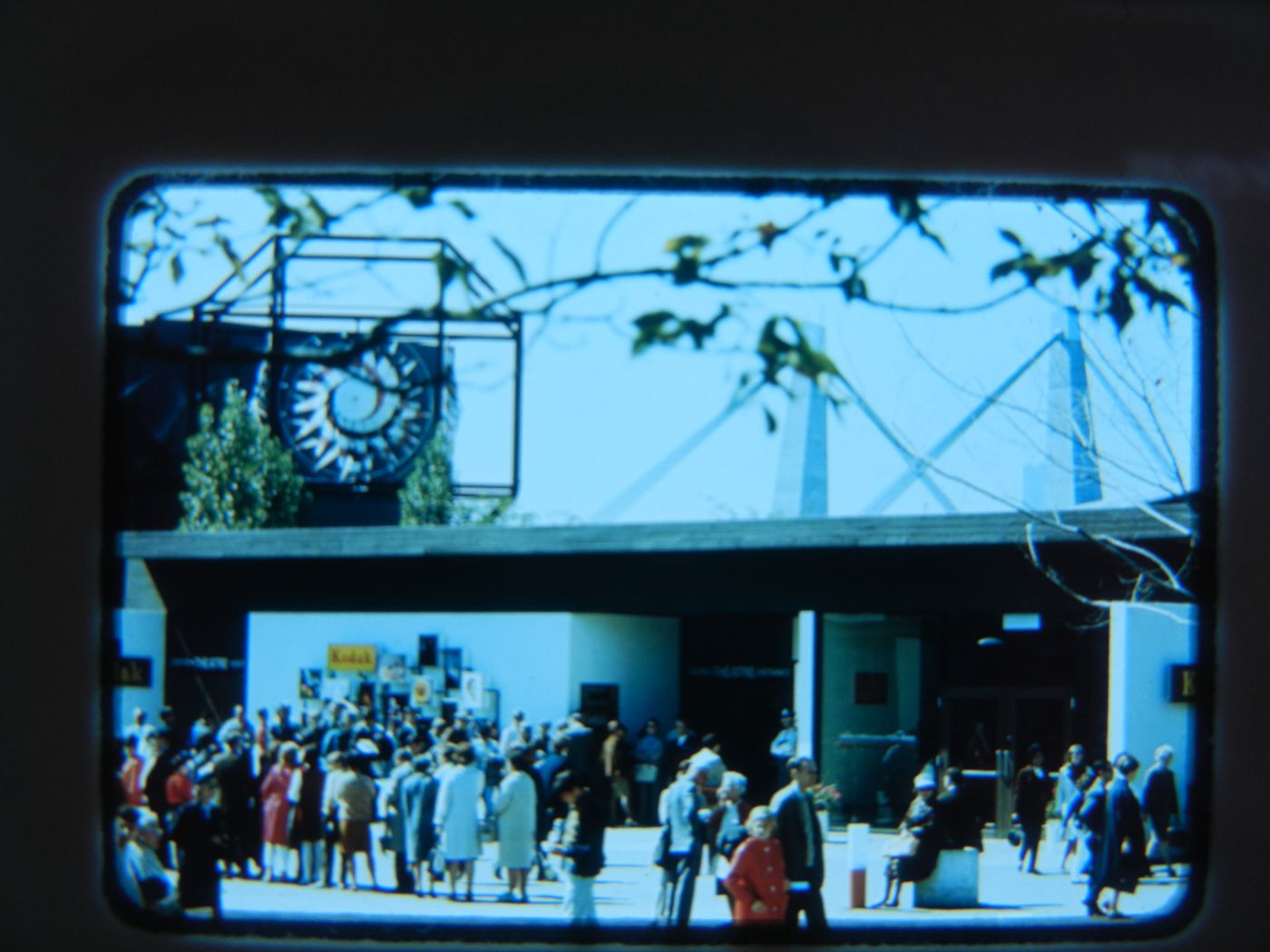 View of the Kodak Pavilion, Expo 67, Montréal, Québec