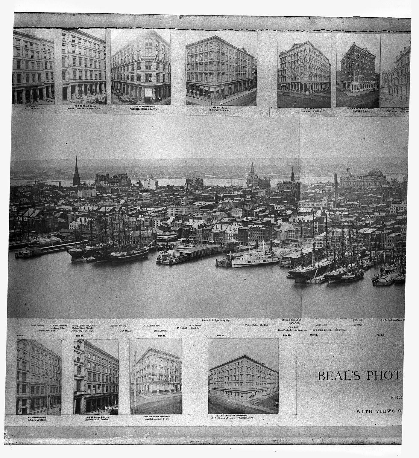 Beale's Photographic view of New York City, New York