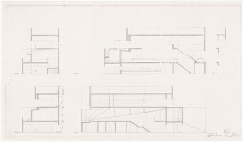 Sections for Banco Borges & Irmão II [Borges & Irmão bank II], Vila do Conde, Portugal