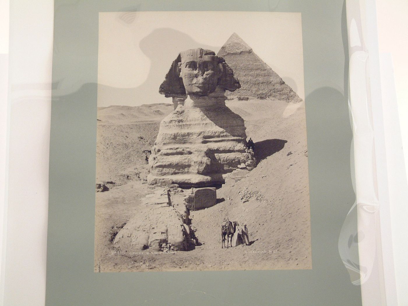 Sphinx and Pyramid, Giza, Egypt