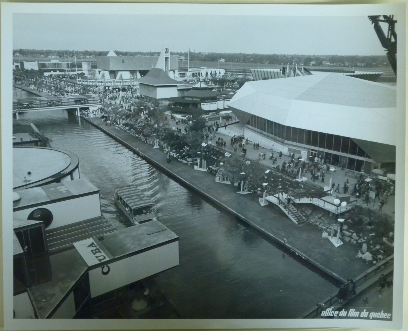 Partial view of the Île Notre-Dame site, Expo 67, Montréal, Québec