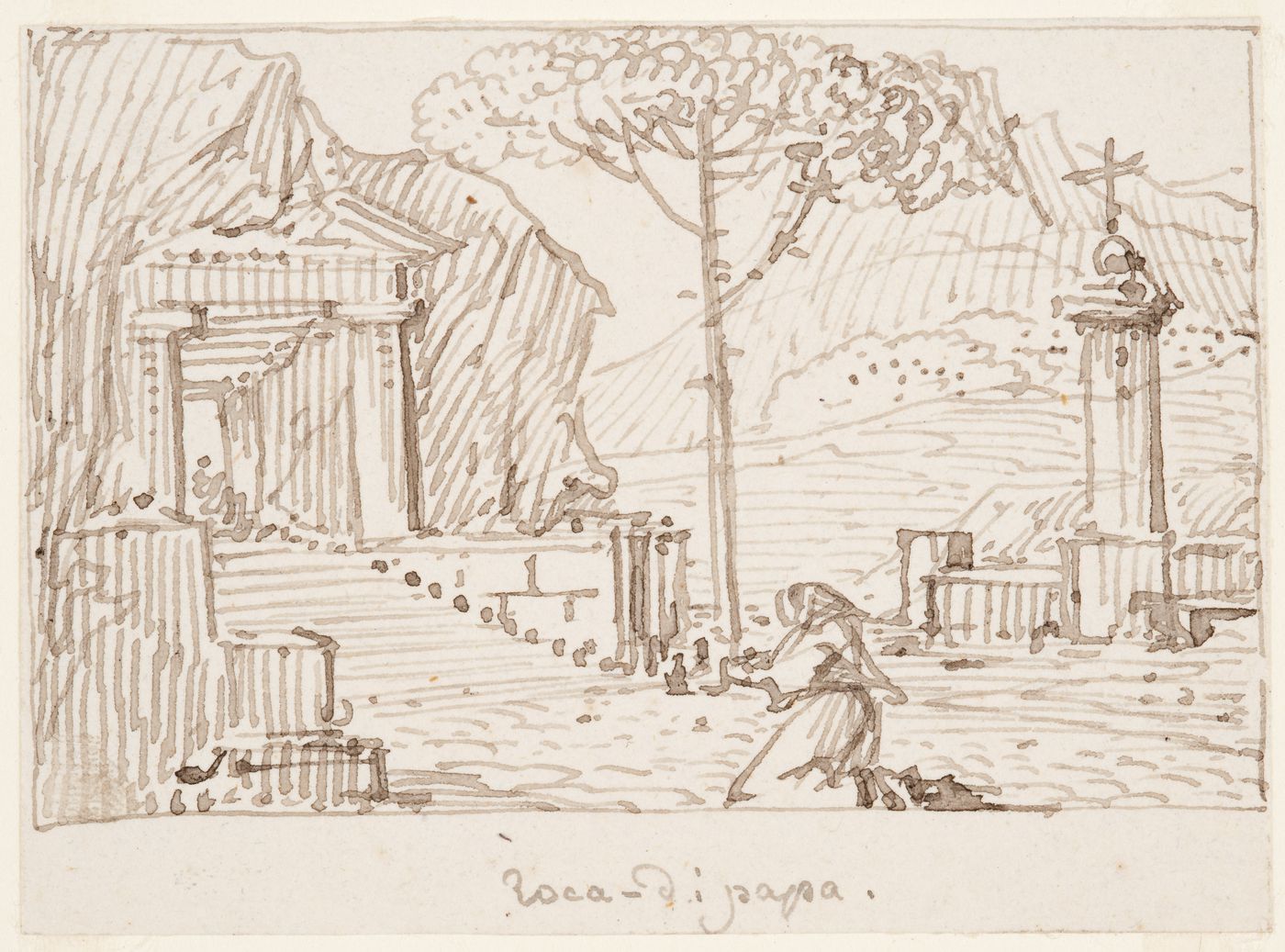 Imaginary view of Rome