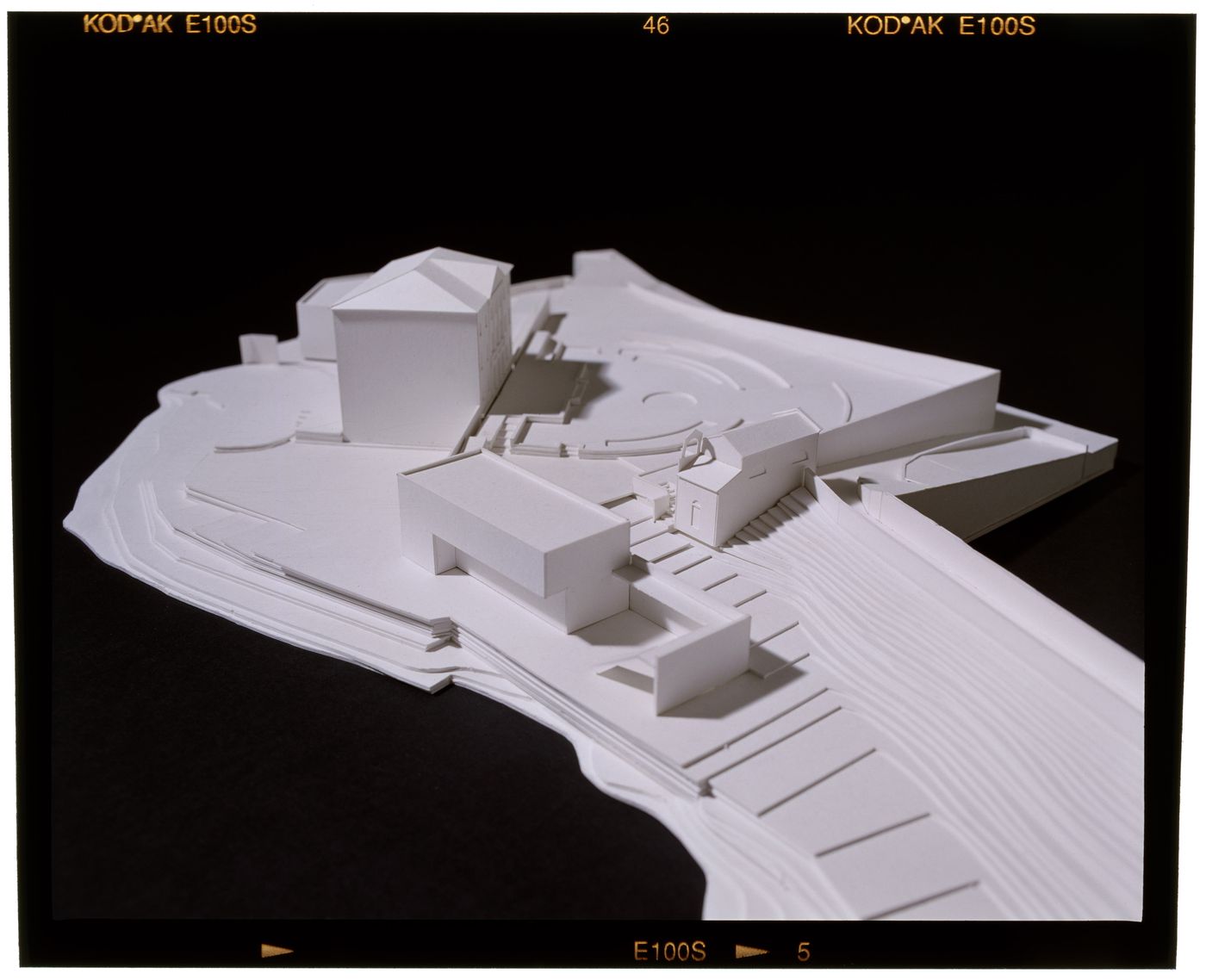 Photographs of model, Recuperação da Villa Colonnese e Habitações, Vicenza