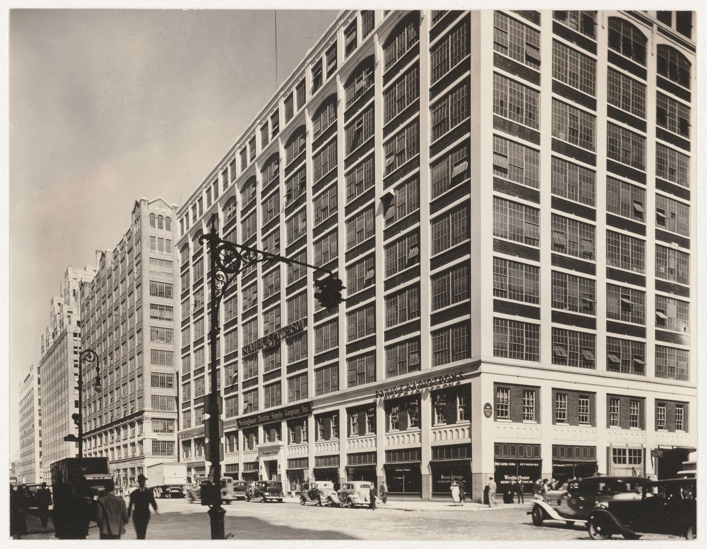 Intersection at Spring and Varick Streets, New York City, New York