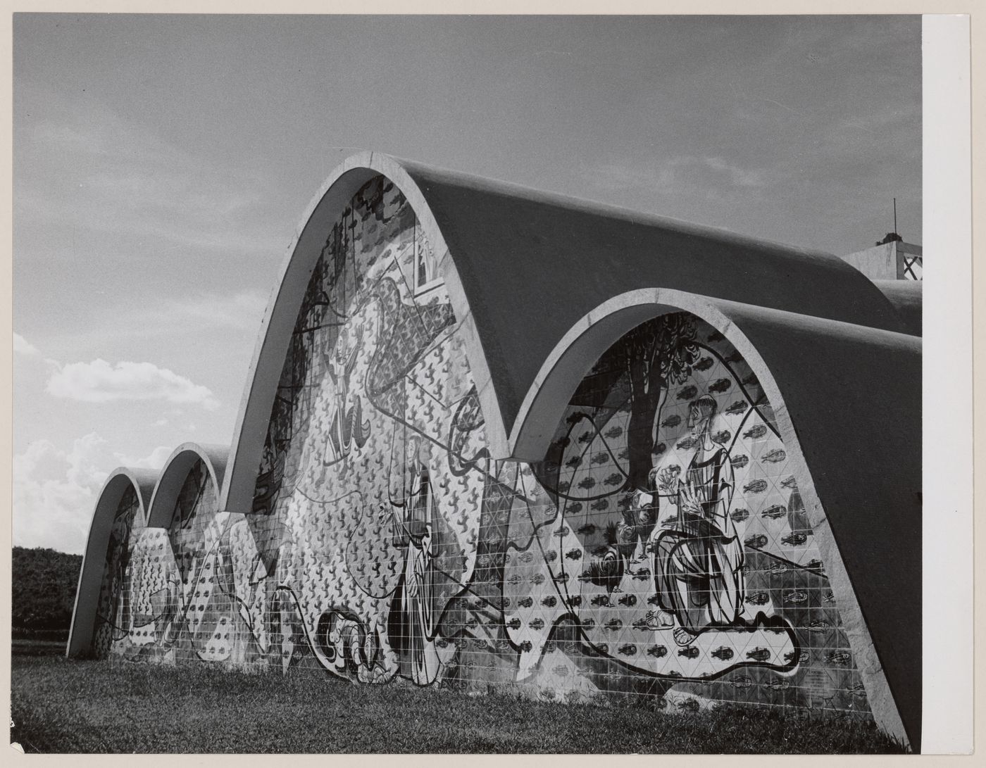 View of Church of Saint Francis, Pampulha, Belo Horizonte, Brazil
