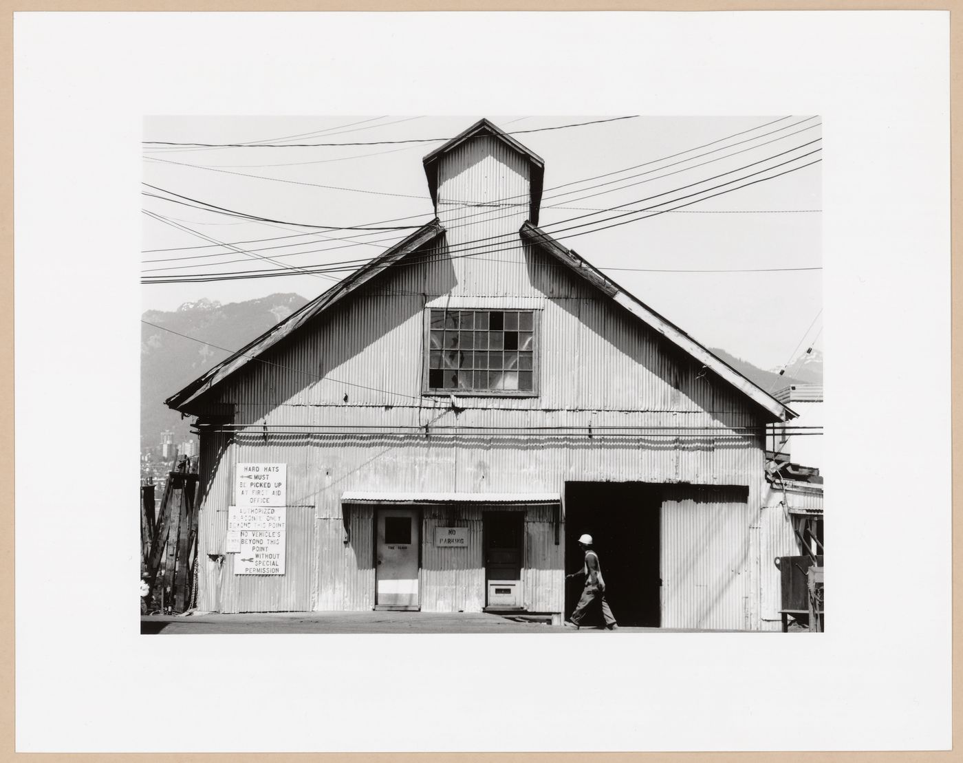 Welding shop, B.C. Marine Ltd., Vancouver, British Columbia, from the series The Forms of Canadian Industrial Architecture