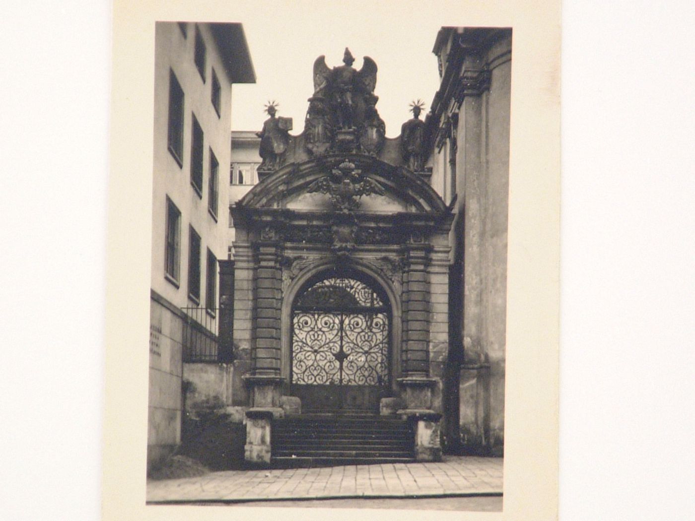 Church gate, Brno, Czech Republic