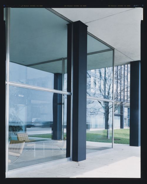 View of 860 and 880 Lake Shore Drive Apartments, Chicago, Illinois