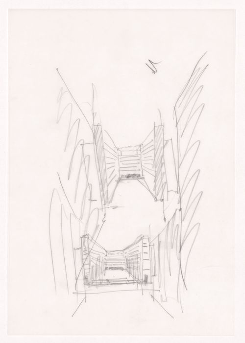 Sketch perspectives for Plano Urbanístico Boulevard Brune, Paris, France