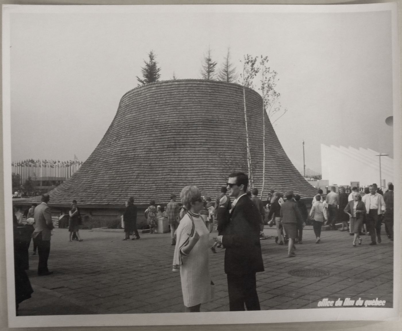 View of the Pavilion of Western Canada, Expo 67, Montréal, Québec