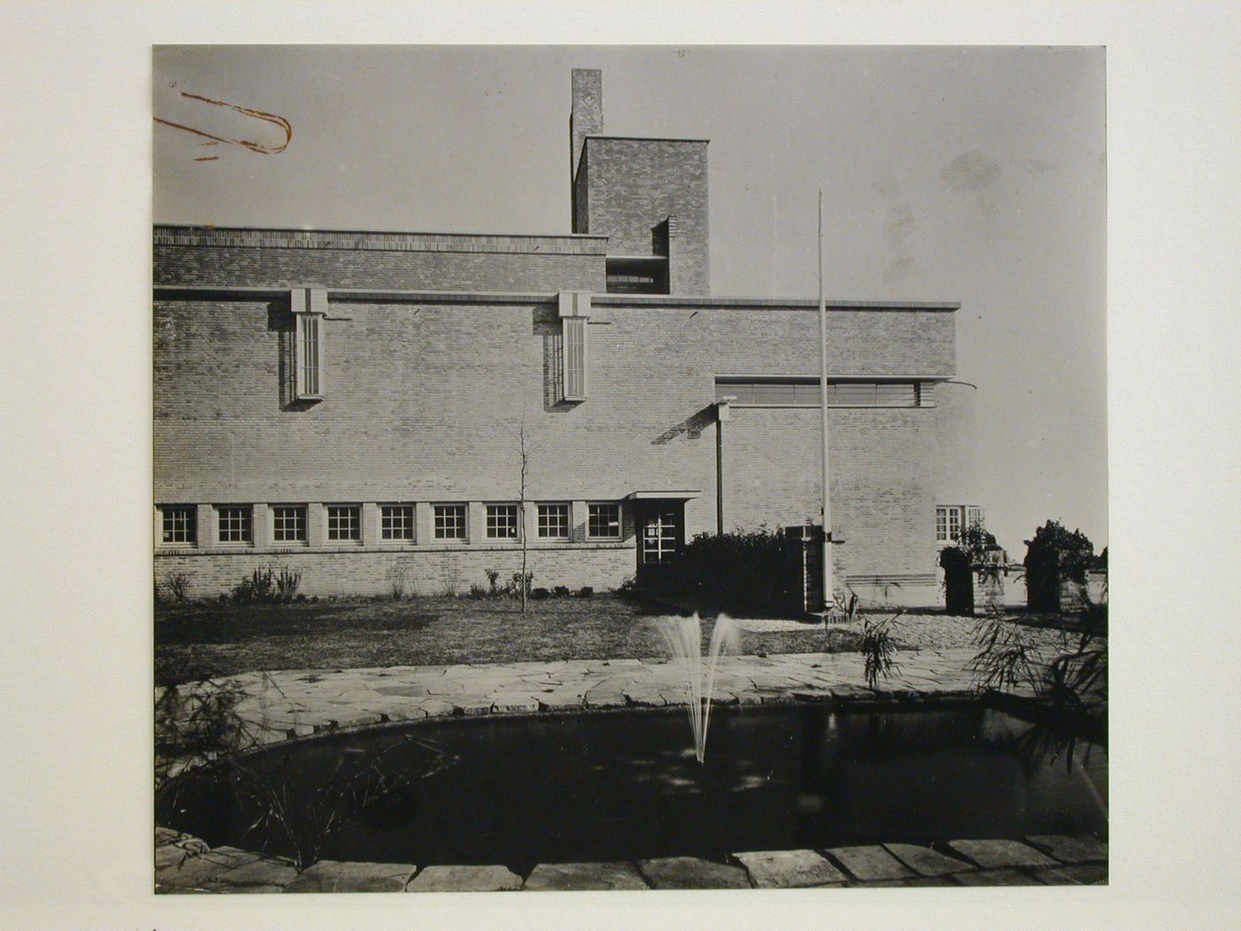 École moyenne à Hilversum. Dudok