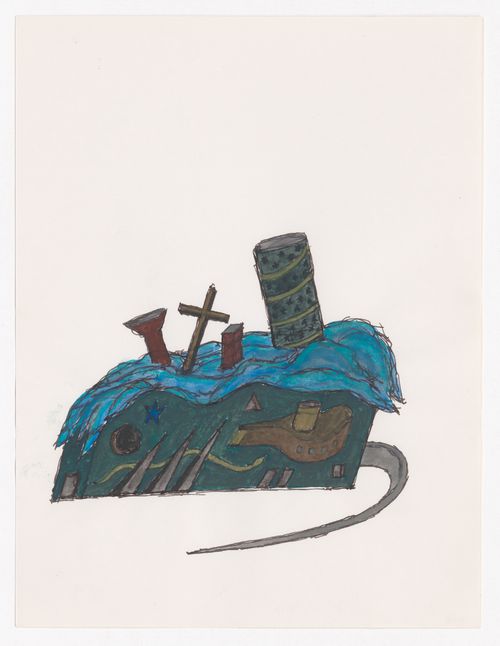 Perspective for the Seaman's Church (from the series "Adjusting Foundations")