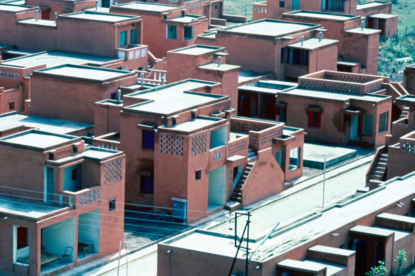 View of residential units used for the Human Settlement Training Package "Package 2: Affordable Urban Design"