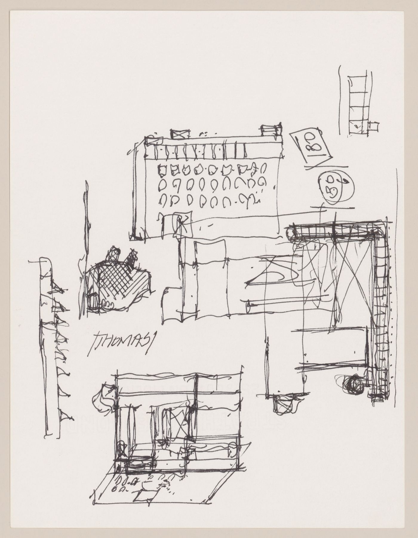 Sketches for Cooper Union Foundation Building Renovation