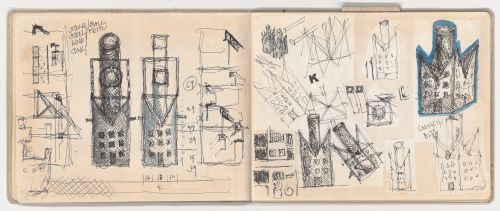 Sketches and clippings for Vladivostok