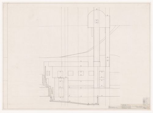 Section for Casa Mário Bahia [Mário Bahia house], Gondomar, Portugal