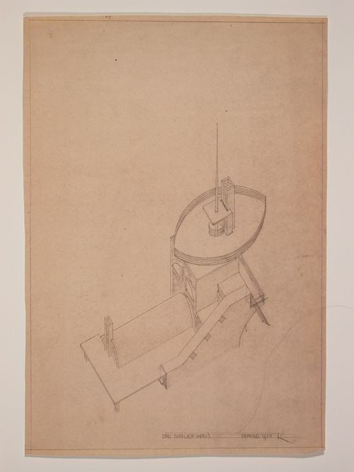 Elevation for the "Das Maler Haus" by Carl Krayl