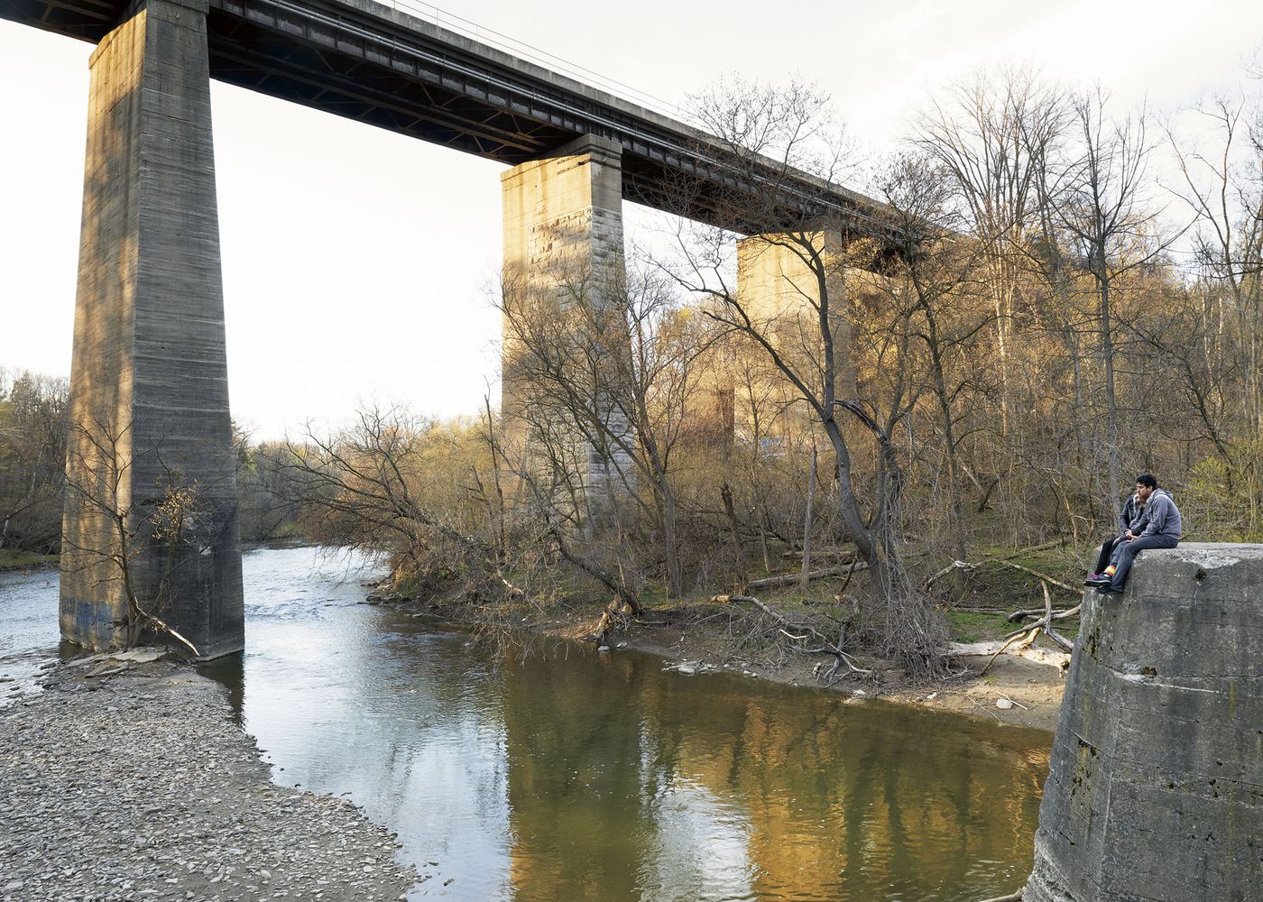 An Enduring Wilderness: Couple, Humber River, Lambton Park, Toronto