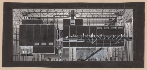 Fun Palace: interior perspective
