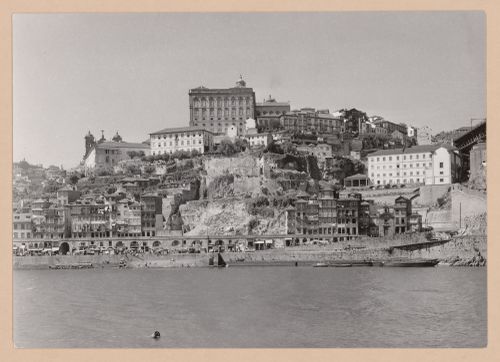 View of site for Largo da Lada, Porto, Portugal