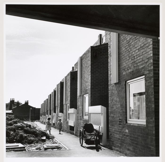 Housing redevelopment in Avenham, Preston, England, United Kingdom