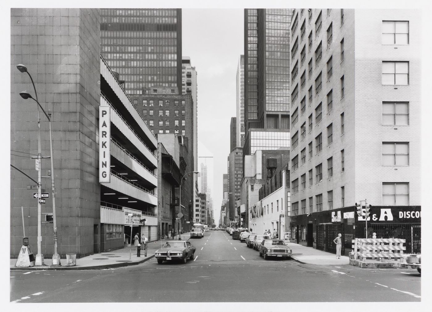 Die Architektur der Strasse, New York City, Dez 1977 - Sept 1978: 53rd Street, Manhattan