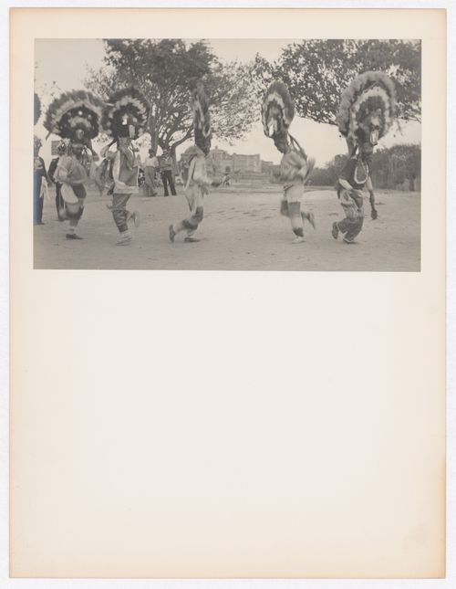 View of the Plume Dance, Oaxaca de Juárez, Mexico