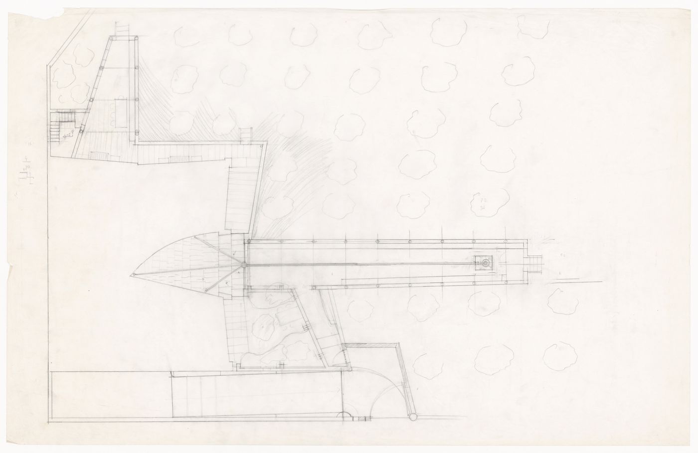 Plan for Casa Miggiano, Otranto, Italy