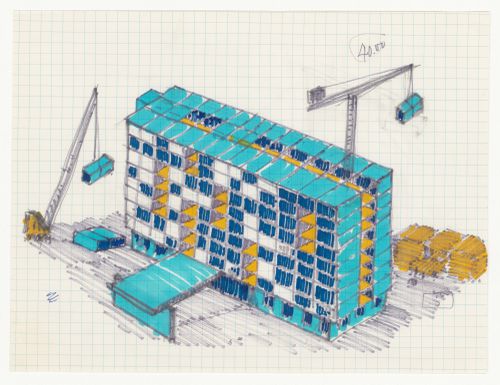Axonometric for Northern Airlift