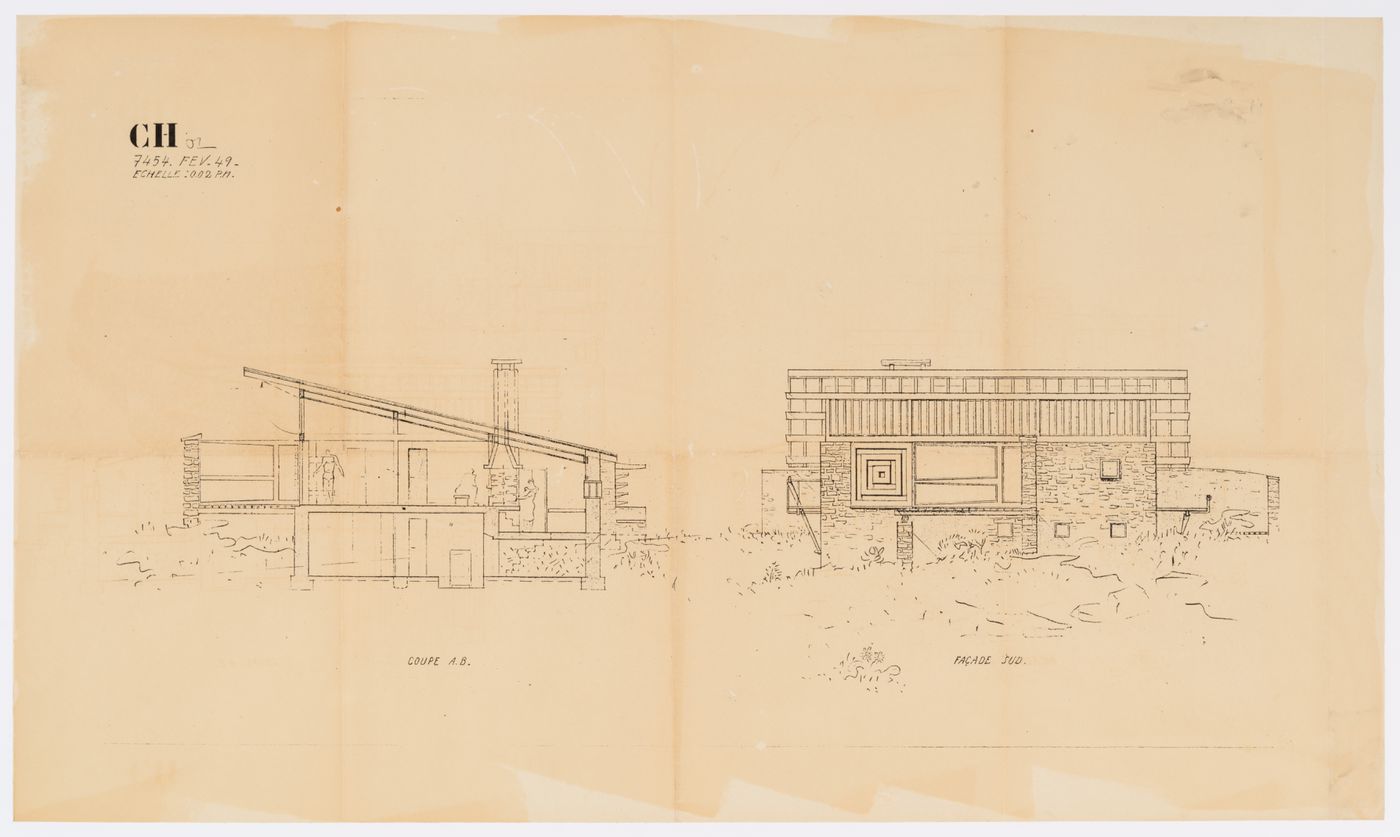 charlotte perriand drawings