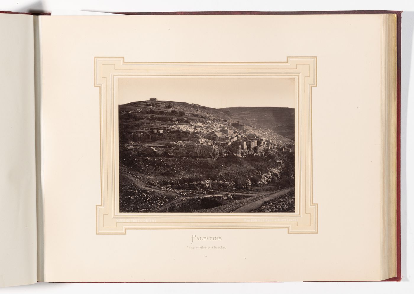 Village de Siloam pres Jerusalem