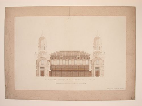 Competition design for the Fitzwilliam Museum