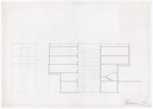 Section for Centro Meteorológico da Villa Olimpica, Barcelona, Spain