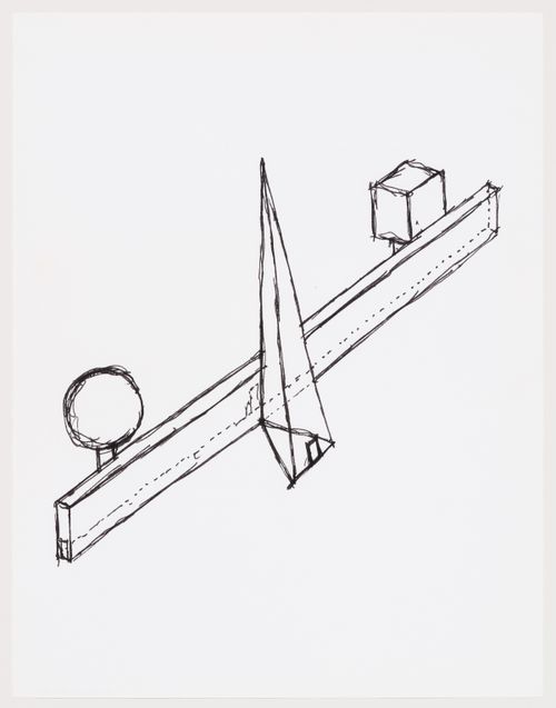 Soundings: Church IV: perspective sketch