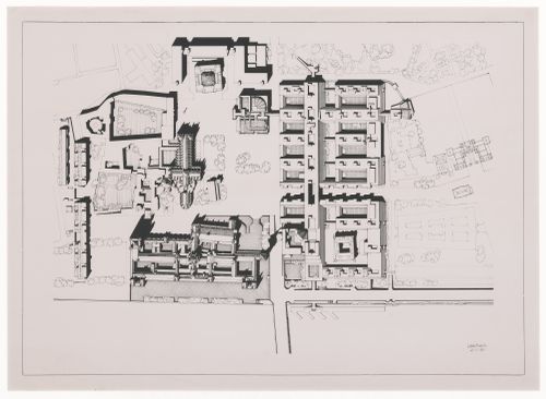 Plan for Whitehall, London