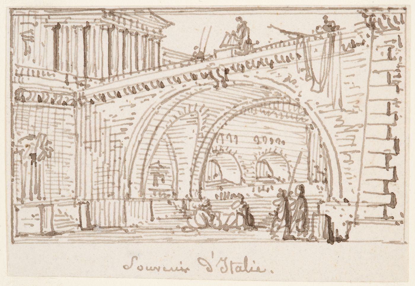 Imaginary view of Rome