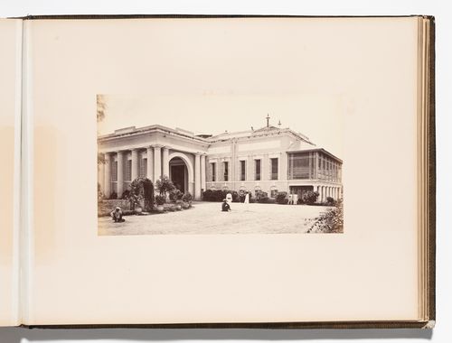 View of the Byculla Club, Bombay (now Mumbai), India