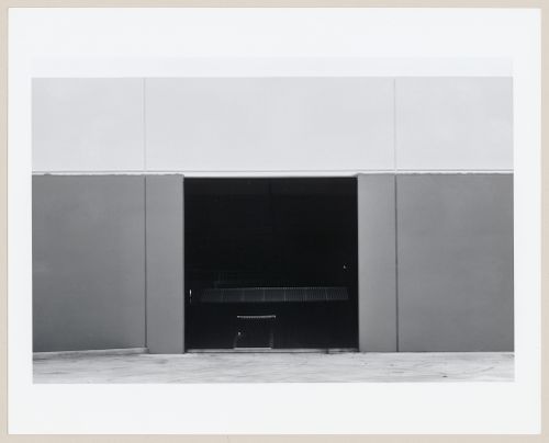 View of the north wall of Ranger Yachts, 200 B Calmus, Costa Mesa, California, United States, from the series “The new Industrial Parks near Irvine, California”