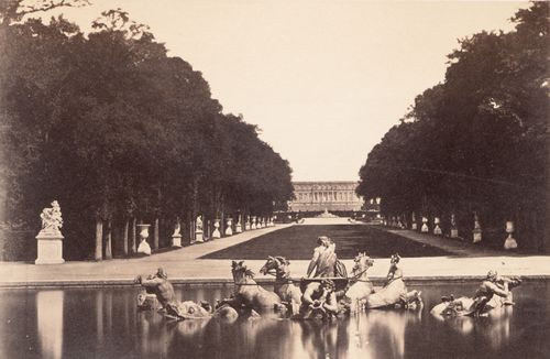 Plate from album ''Buildings, parks and streets of Paris, Versailles and environs, France''