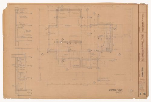 Plan for House VI, Cornwall, Connecticut